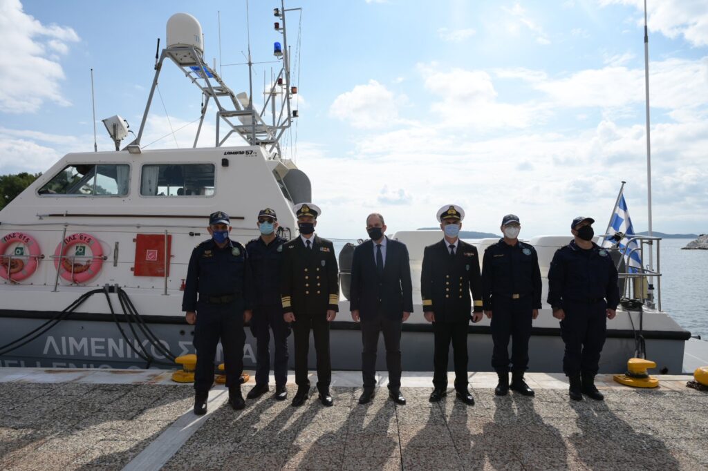 Το πρώτο από τα 15 νέα περιπολικά σκάφη του Λιμενικού Σώματος - Ελληνικής Ακτοφυλακής