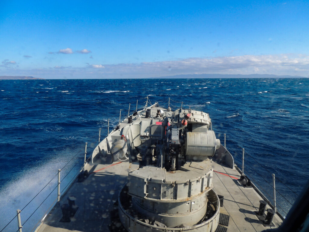 Πολεμικό Ναυτικό: Άστραψε και βρόντηξε στο Μυρτώο Πέλαγος με την άσκηση ΒΡΟΝΤΗ 2021