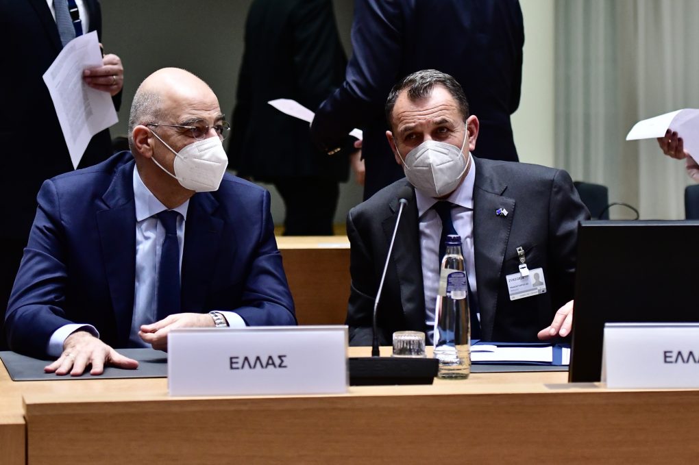 Στρατηγική Πυξίδα: Ο Υπουργός Εθνικής Αμύνης Νικόλαος Παναγιωτόπουλος και ο Υπουργός Εξωτερικών Νίκος Δένδιας