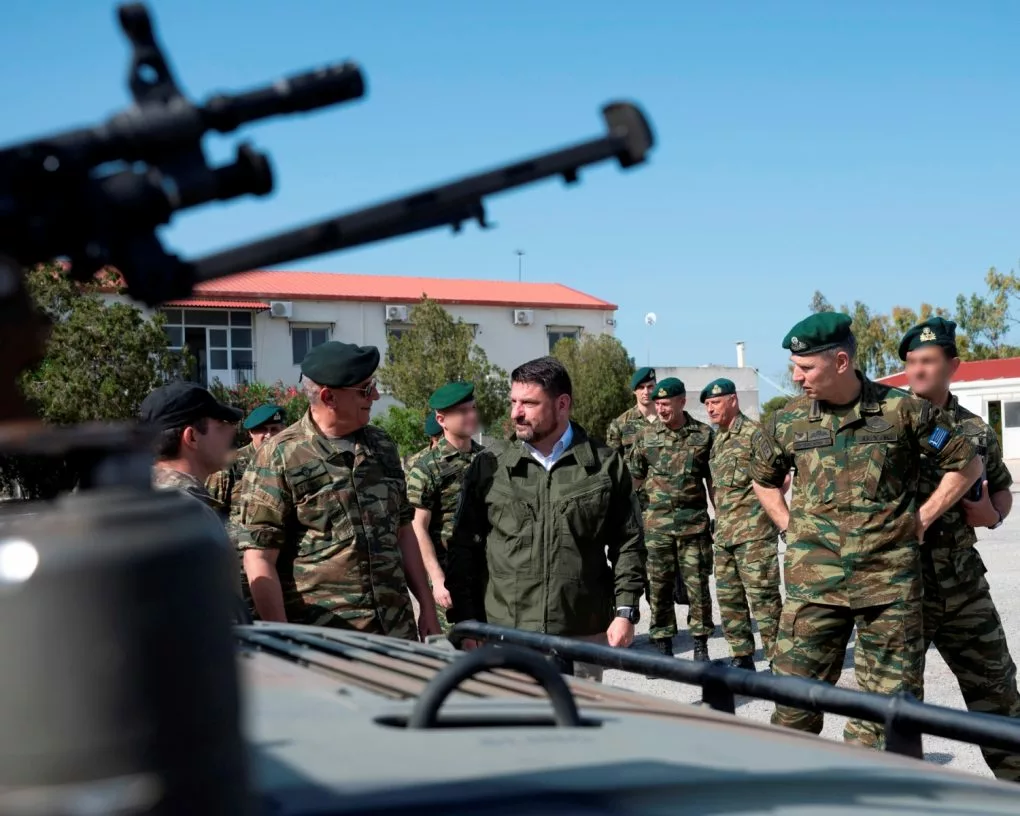 Ο Υφυπουργός Εθνικής Άμυνας Νικόλαος Χαρδαλιάς στο ΕΤΑ