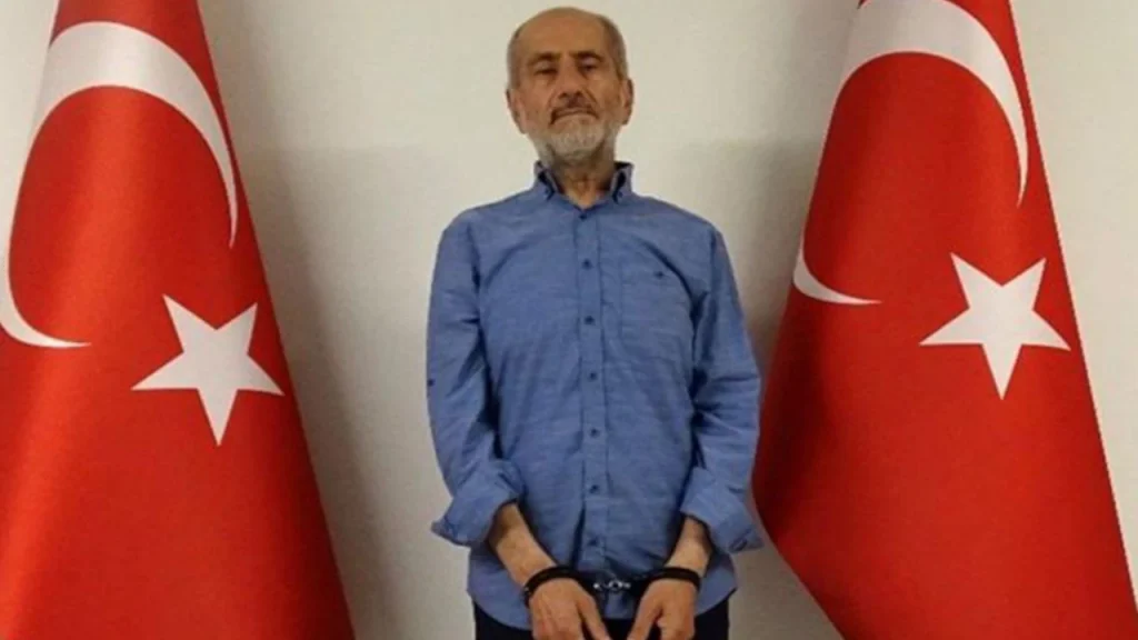 Ο Έλληνας -δήθεν κατάσκοπος- Μοχάμεντ Αμάρ Αμπάρα που συνελήφθη στην Τουρκία. Φωτογραφία: Ανατολού