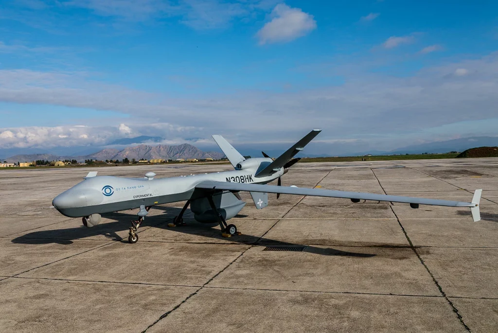 Το MQ-9 Reaper. Φωτογραφία: General Atomics Aeronautical Systems, Inc. (GA-ASI)