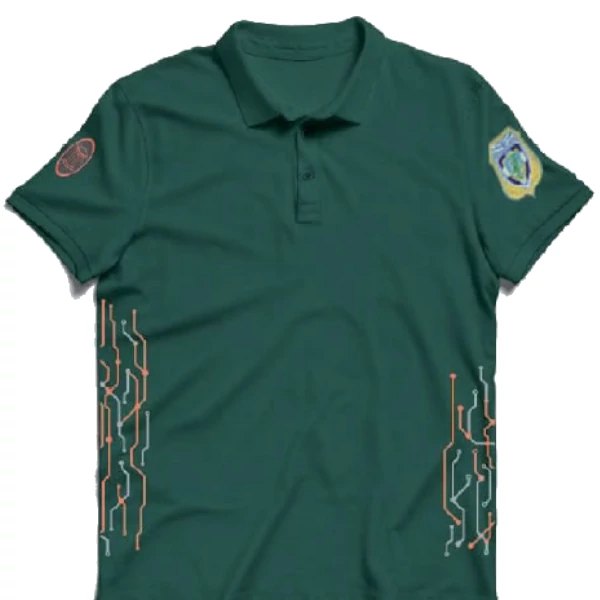 Πανεπιστημιακή Αστυνομία - ΟΠΠΙ: Μπλούζα τύπου «πόλο» χρώματος βαθυπράσινου