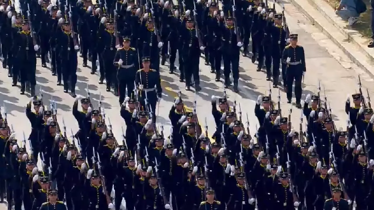Η Στρατιωτική Σχολή Ευελπίδων (ΣΣΕ) στην Στρατιωτική Παρέλαση Θεσσαλονίκης 28 Οκτωβρίου 2022