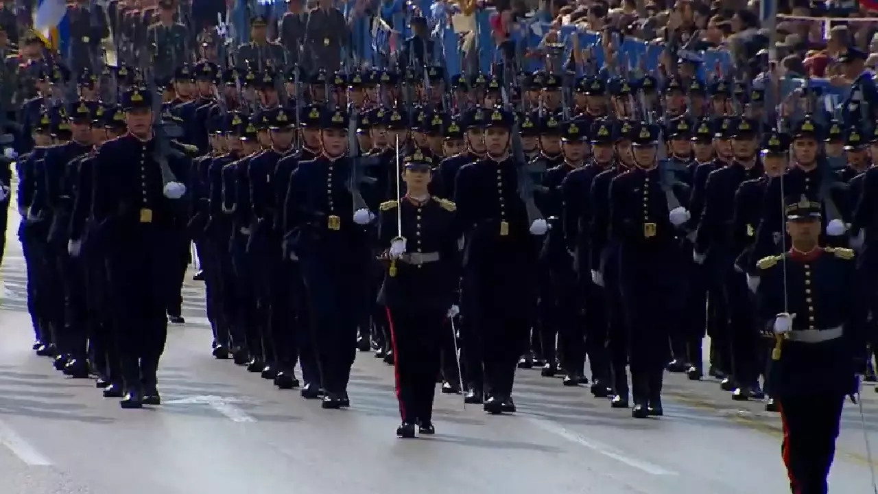 Η Στρατιωτική Σχολή Αξιωματικών Σωμάτων (ΣΣΑΣ) στην Στρατιωτική Παρέλαση Θεσσαλονίκης 28 Οκτωβρίου 2022