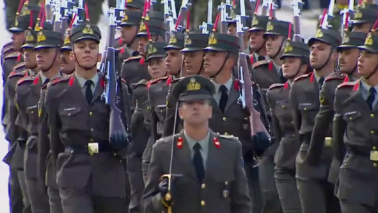 Η Σχολή Μονίμων Υπαξιωματικών (ΣΜΥ) στην Στρατιωτική Παρέλαση Θεσσαλονίκης 28 Οκτωβρίου 2022