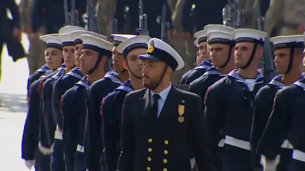 Η Σχολή Μονίμων Υπαξιωματικών Ναυτικού (ΣΜΥΝ) στην Στρατιωτική Παρέλαση Θεσσαλονίκης 28 Οκτωβρίου 2022