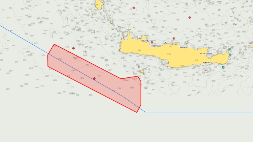 Επεκτείνονται οι σεισμικές έρευνες στην Κρήτη από το πλοίο SANCO SWIFT με νέα NAVTEX που εκδόθηκε στις 26/11/2022