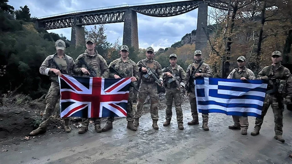 SAS and Greek SOF in Gorgopotamos, Greece