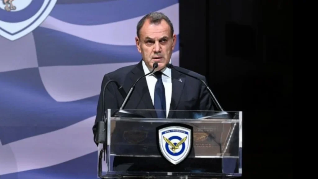 Ο Υπουργός Εθνικής Άμυνας Νίκος Παναγιωτόπουλος παρέστη στην δεξίωση της Πολεμικής Αεροπορίας στο Μέγαρο Μουσικής