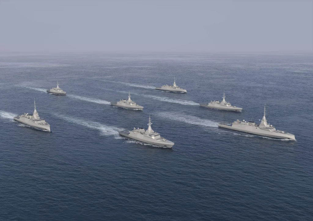 Κορβέτες Gowind HN και Φρεγάτες FDI HN (Μπελαρά) (απεικόνιση). Εικόνα: Naval Group