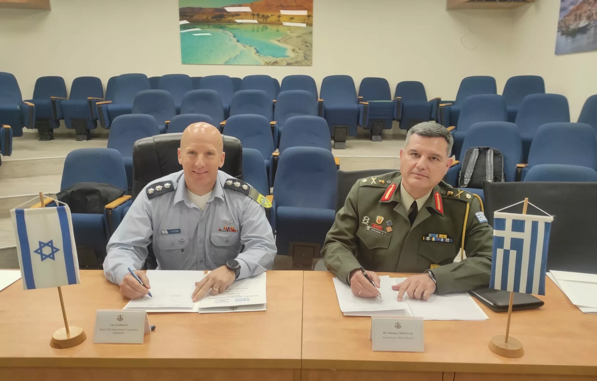 Υπογραφή Προγράμματος Αμυντικής Συνεργασίας Ελλάδας και Ισραήλ για το 2023