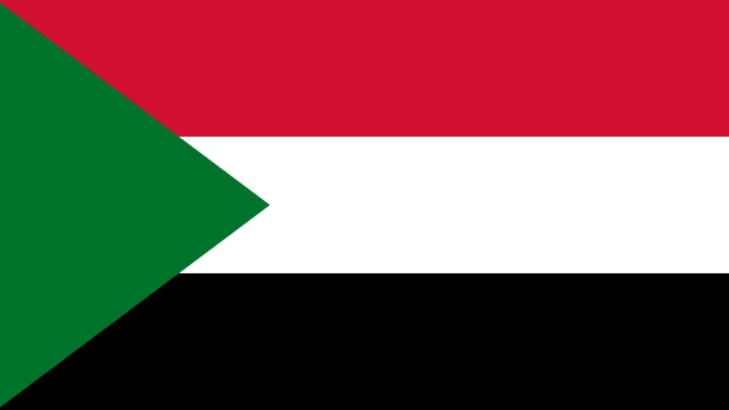 Η σημαία του Σουδάν