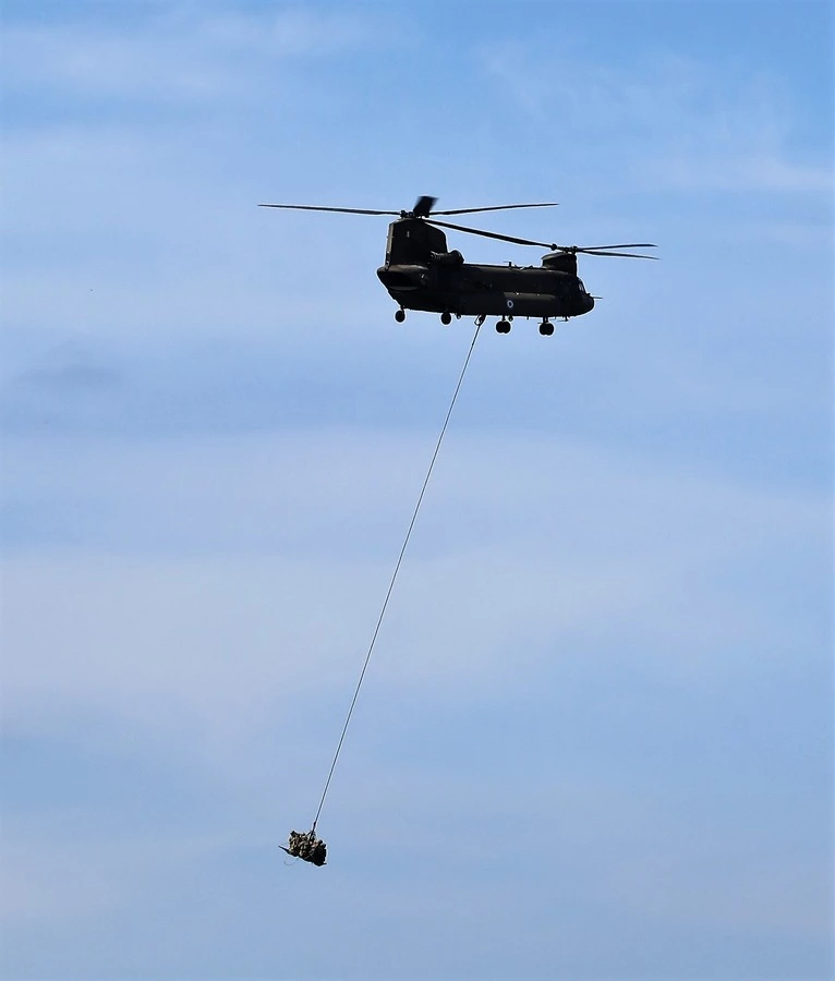 Εκκένωση προσωπικού με χρήση συσκευής Airborne Tactical Extraction Platform (AIRTEP)