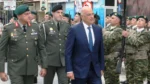 Ο Υπουργός Εθνικής Άμυνας, Νίκος Δένδιας και ο Διοικητής του Γ'ΣΣ, Πάρις Καπραβέλος στη Δράμα στις 29 Σεπτεμβρίου 2023