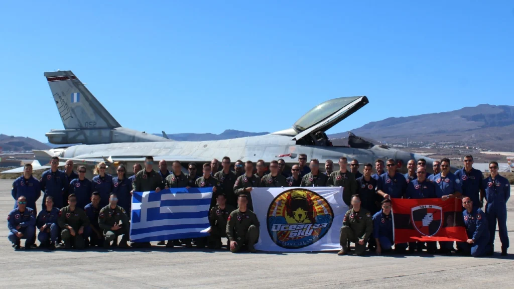 Η Ελληνική Πολεμική Αεροπορία στην Πολυεθνική Αεροπορική Άσκηση OCEAN SKY 2023