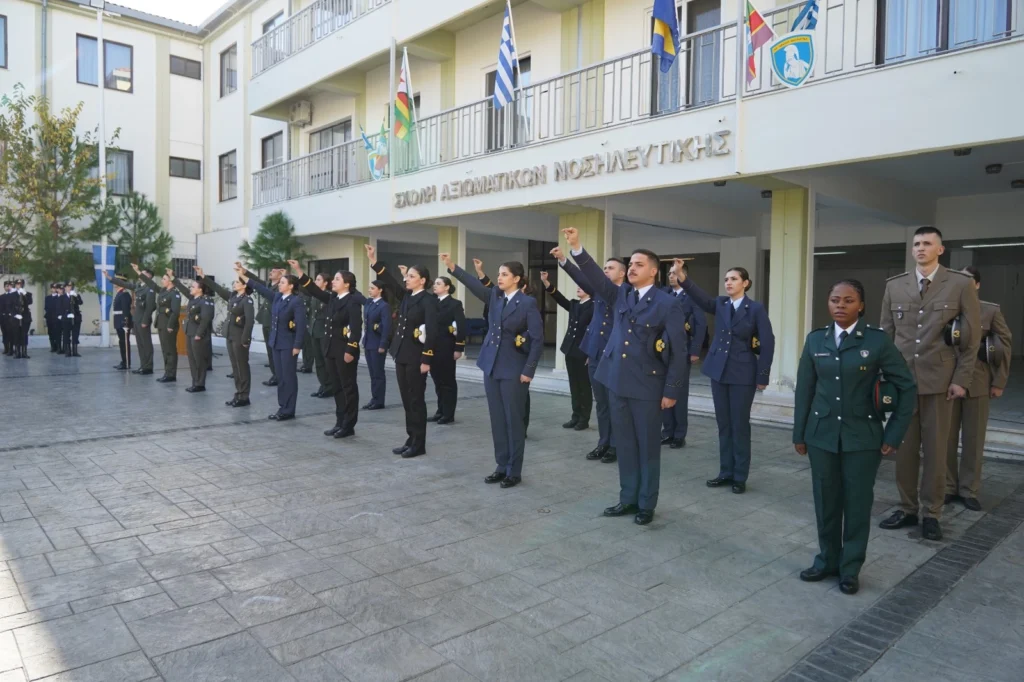 Ορκωμοσία νέων Αξιωματικοί στη Σχολή Αξιωματικών Νοσηλευτικής - ΣΑΝ 