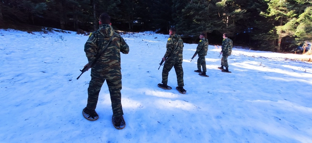 Χειμερινή εκπαίδευση της Στρατιωτικής Σχολής Ευελπίδων - ΣΣΕ στο Περτούλι Τρικάλων