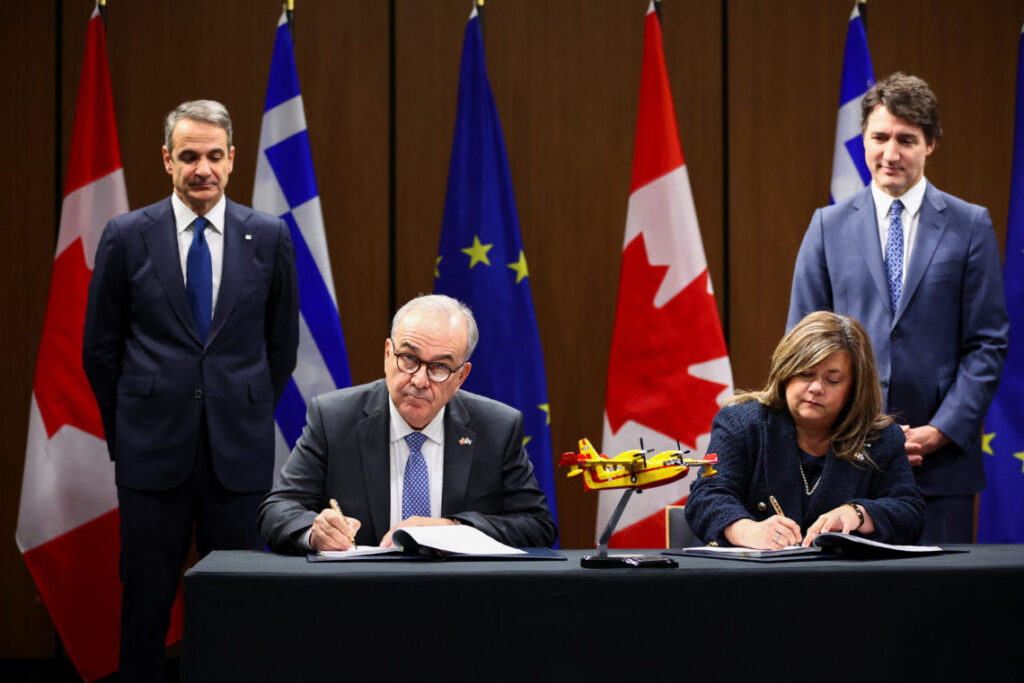 Υπογραφή σύμβασης στον Καναδά για την απόκτηση 7 νέων αεροσκαφών πυρόσβεσης τύπου DHC-515