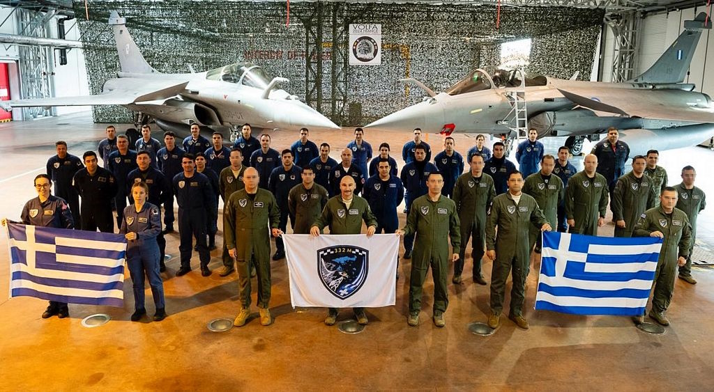 Μαχητικά αεροσκάφη Rafale της Πολεμικής Αεροπορίας συμμετείχαν στην Άσκηση VOLFA 2024.