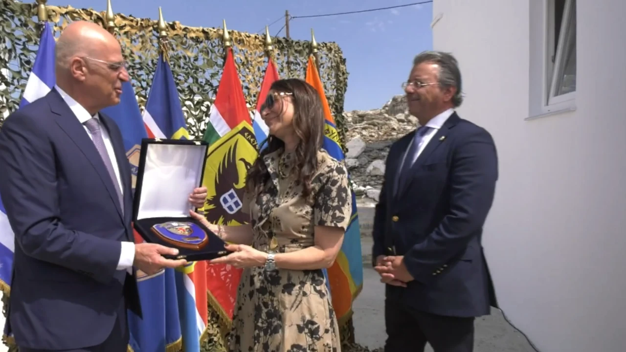 Εγκαίνια στο Επιτηρητικό Φυλάκιο Άγιος Φανούριος της ΔΑΝ Σύμης