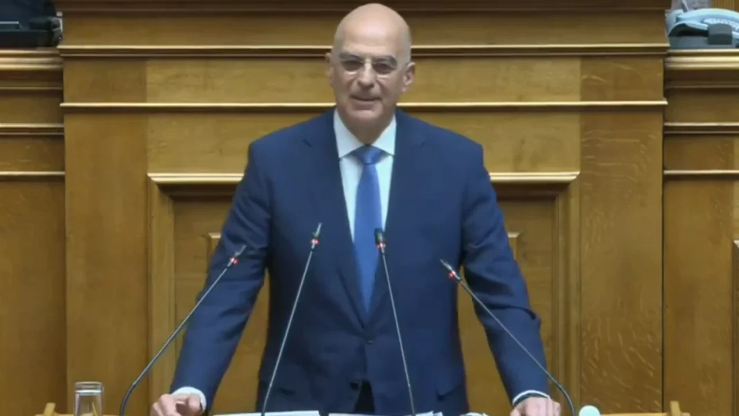 Ο Υπουργός Εθνικής Άμυνας Νίκος Δένδιας
