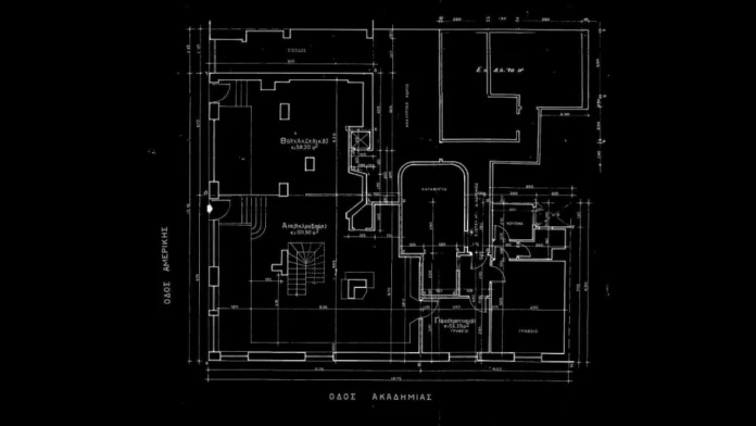 Κάτοψη κτιρίου Ακαδημίας 31, Αθήνα