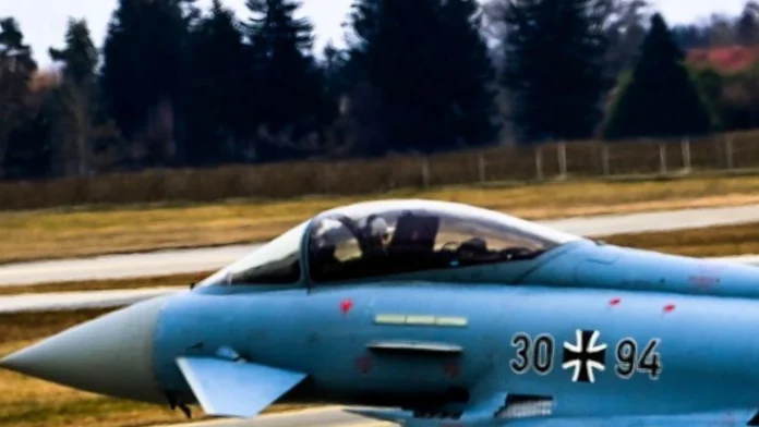 Eurofighter της Πολεμικής Αεροπορίας της Γερμανίας (Λούφτβαφε) Eurofighter της Πολεμικής Αεροπορίας της Γερμανίας (Λούφτβαφε)