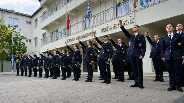 Ορκωμοσία Πρωτοετών της Σχολής Αξιωματικών Νοσηλευτικής (ΣΑΝ) το 2025. Ορκωμοσία Πρωτοετών της Σχολής Αξιωματικών Νοσηλευτικής (ΣΑΝ) το 2025.